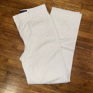 Banana Republic White Chino Pants